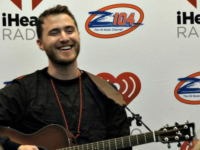 Mike Posner at Z104 in Madison, WI 2/27/14
z104fm.com
