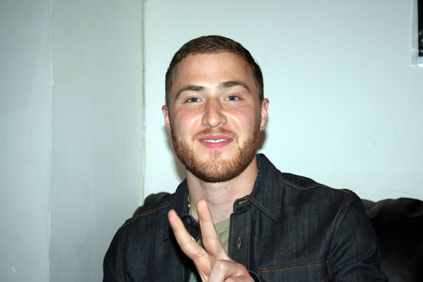 Mike Posner backstage at the 92.3 NOW 'One Night Stand' event 5/1/13 
Photo by 92.3 NOW FM
923now.cbslocal.com
