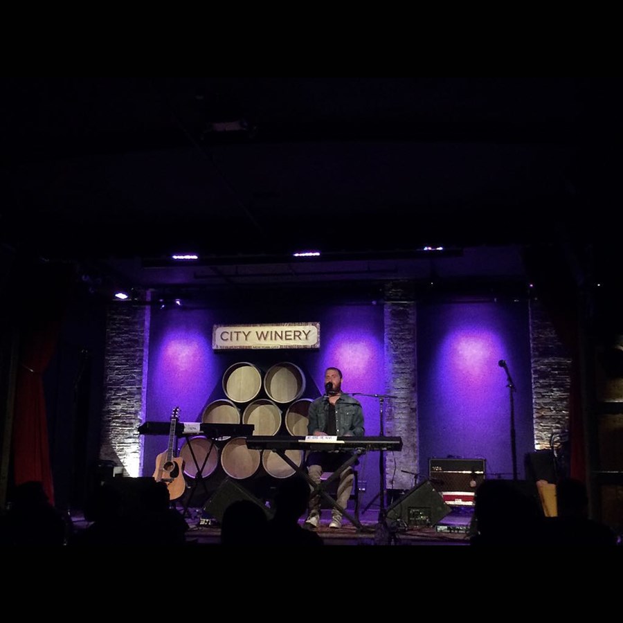 Mike Posner, Pete Kuzma, and Adam Friedman performing at City Winery in New York, NY August 4, 2015
instagram.com/brennamkeeley
