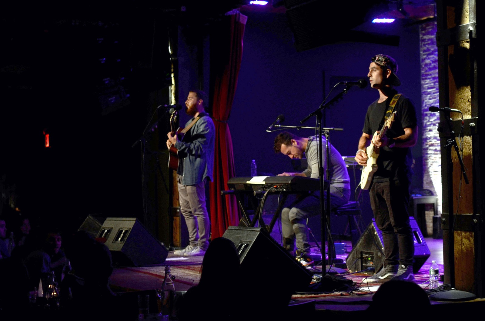 Mike Posner, Pete Kuzma, and Adam Friedman performing at City Winery in New York, NY August 4, 2015
Photo by Gian Vassaliko
wfuv.org
