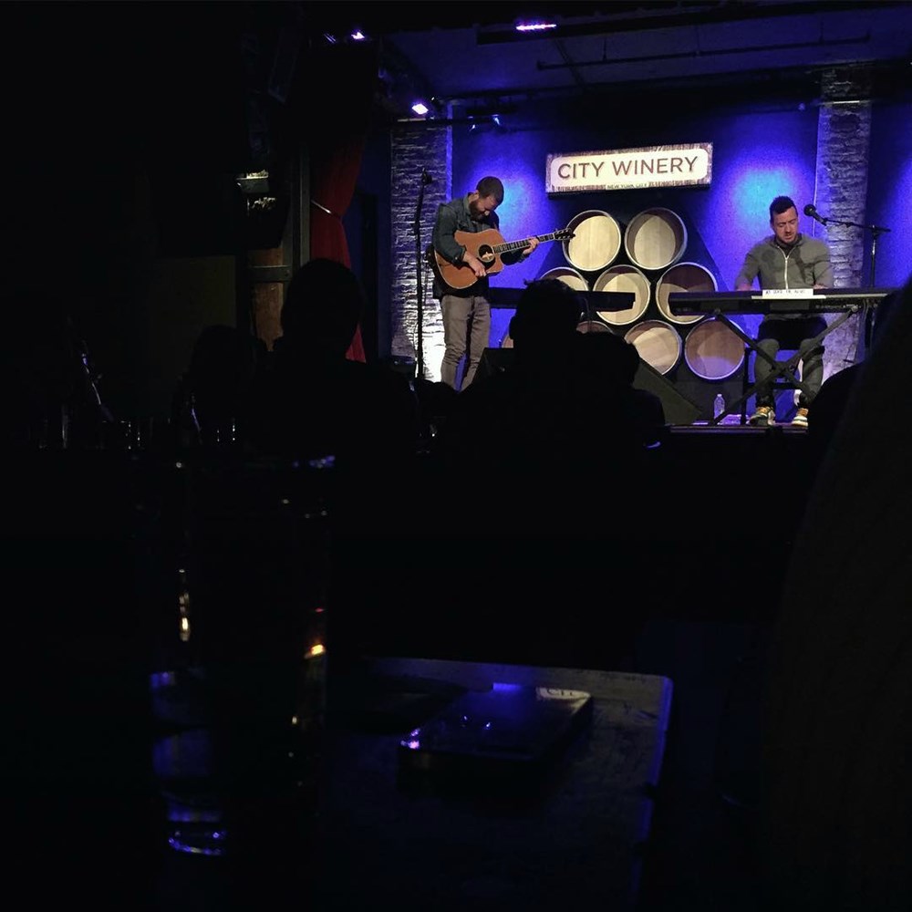 Mike Posner and Pete Kuzma performing at City Winery in New York, NY August 4, 2015
instagram.com/garrettream
