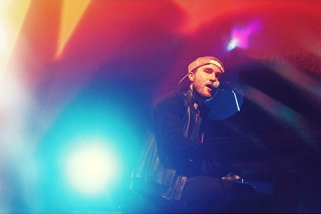 Mike Posner performing at Dam Jam 2014 at OSU in Corvallis, OR 5/31/14
Instagram @jsydney012
