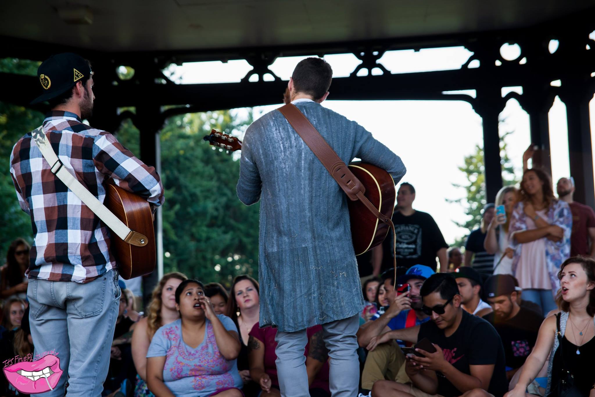 Mike Posner and Adam Friedman performing at Peninsula Park in Portland, OR July 15, 2015
Photo by Adin Penner / It's Fine Photography
facebook.com/itsfinephotography
