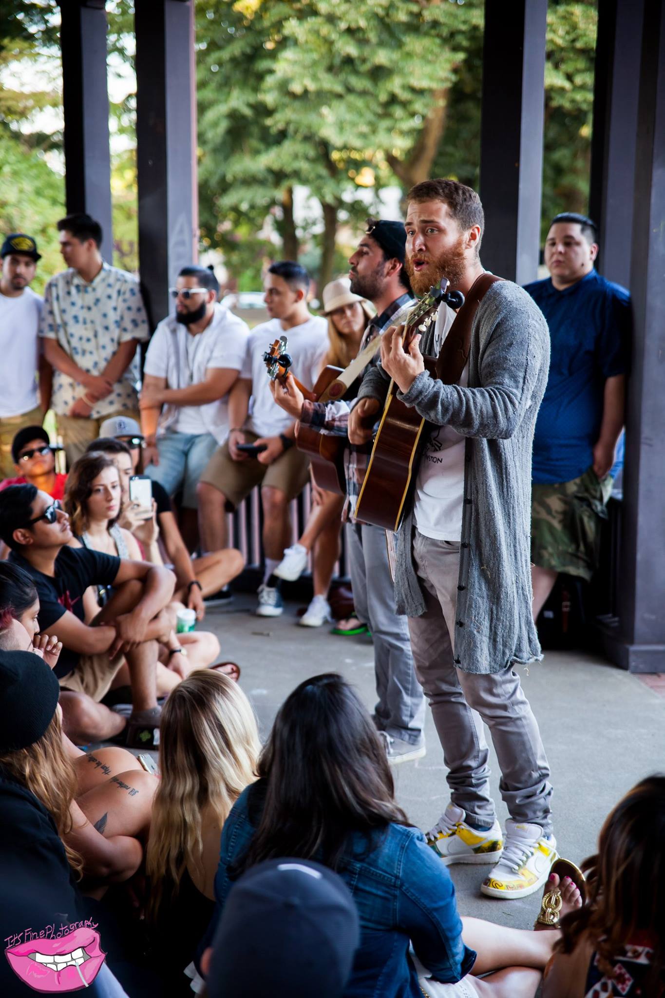 Mike Posner and Adam Friedman performing at Peninsula Park in Portland, OR July 15, 2015
Photo by Adin Penner / It's Fine Photography
facebook.com/itsfinephotography
