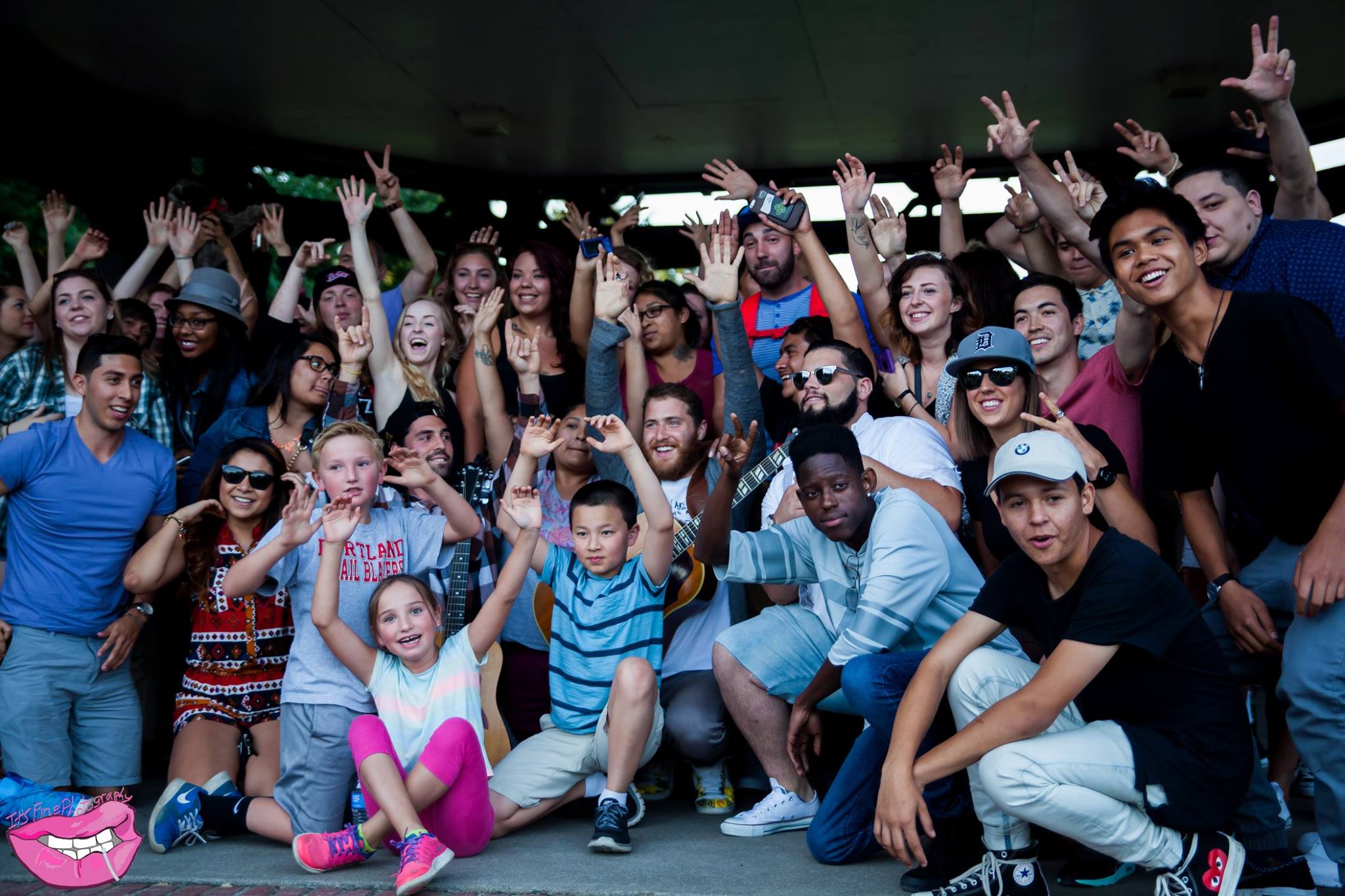 Mike Posner and Adam Friedman at Peninsula Park in Portland, OR July 15, 2015
Photo by Adin Penner / It's Fine Photography
facebook.com/itsfinephotography
