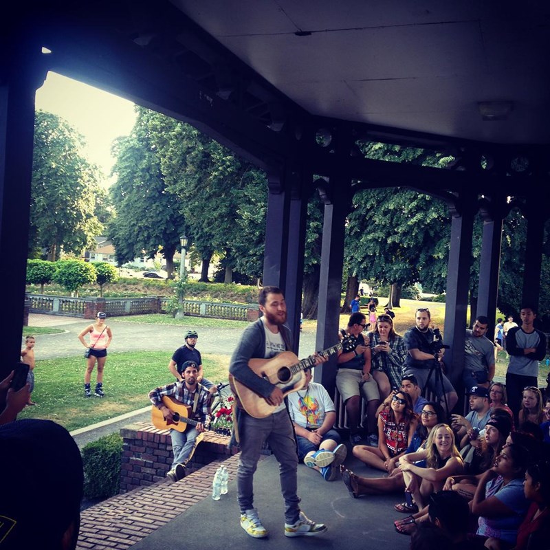 Mike Posner performing at Peninsula Park in Portland, OR July 15, 2015
instagram.com/ashpants84
