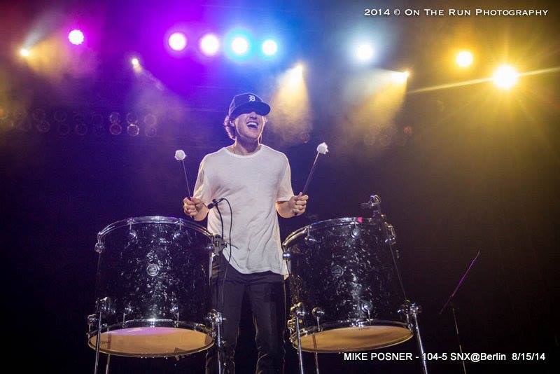 Mike Posner performing at 104.5 SNX Summer Music Festival in Marne, MI 8/15/2014
Photo by Eric Stoike
facebook.com/1045snx
