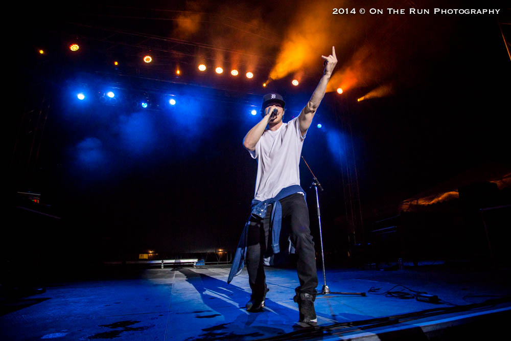 Mike Posner performing at 104.5 SNX Summer Music Festival in Marne, MI 8/15/2014
Photo by Eric Stoike
