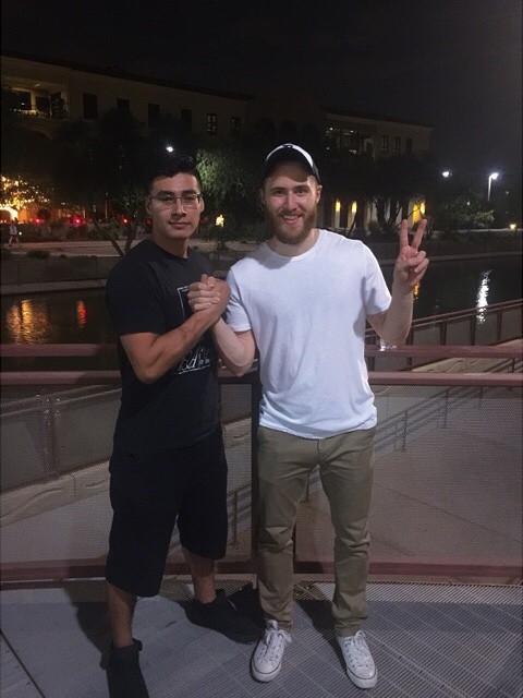 Mike Posner on the Ninja Tour in Scottsdale, AZ 6/27/2015
instagram.com/eduard0luna
