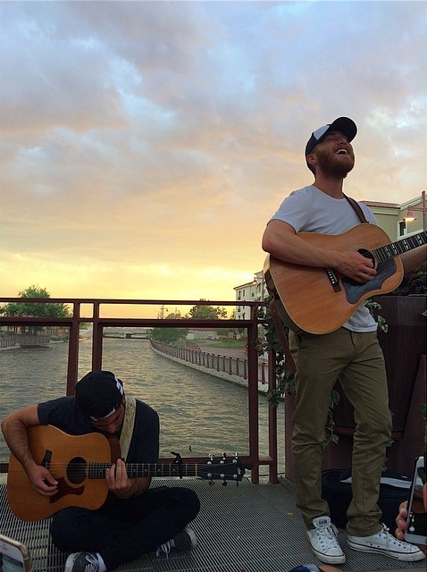 Mike Posner and Adam Friedman performing on the Ninja Tour in Scottsdale, AZ 6/27/2015
instagram.com/lindssanchez
