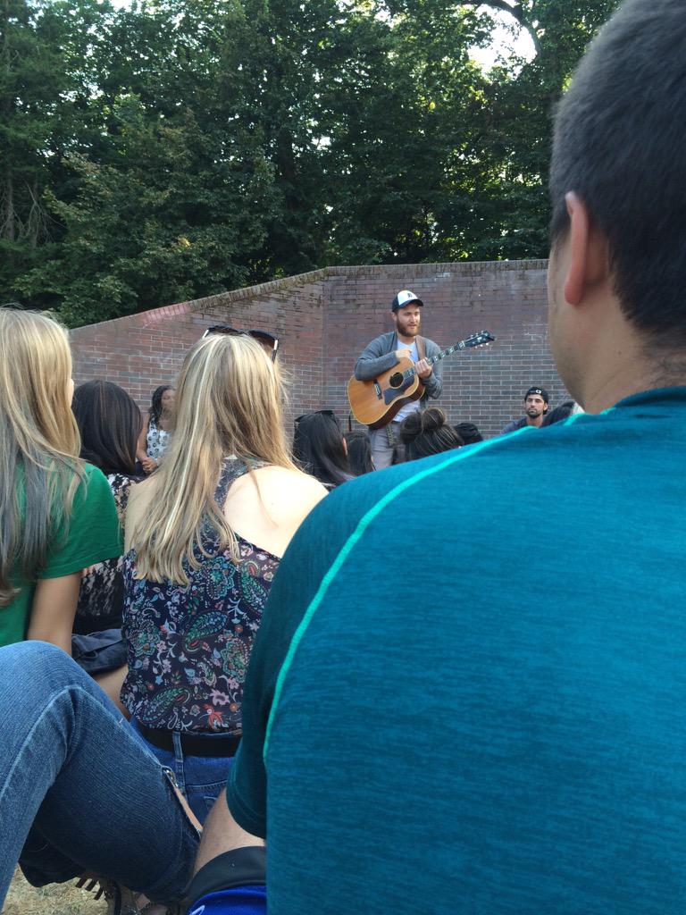 Mike Posner performing at Volunteer Park in Seattle, WA July 13, 2015
twitter.com/alexafay98
