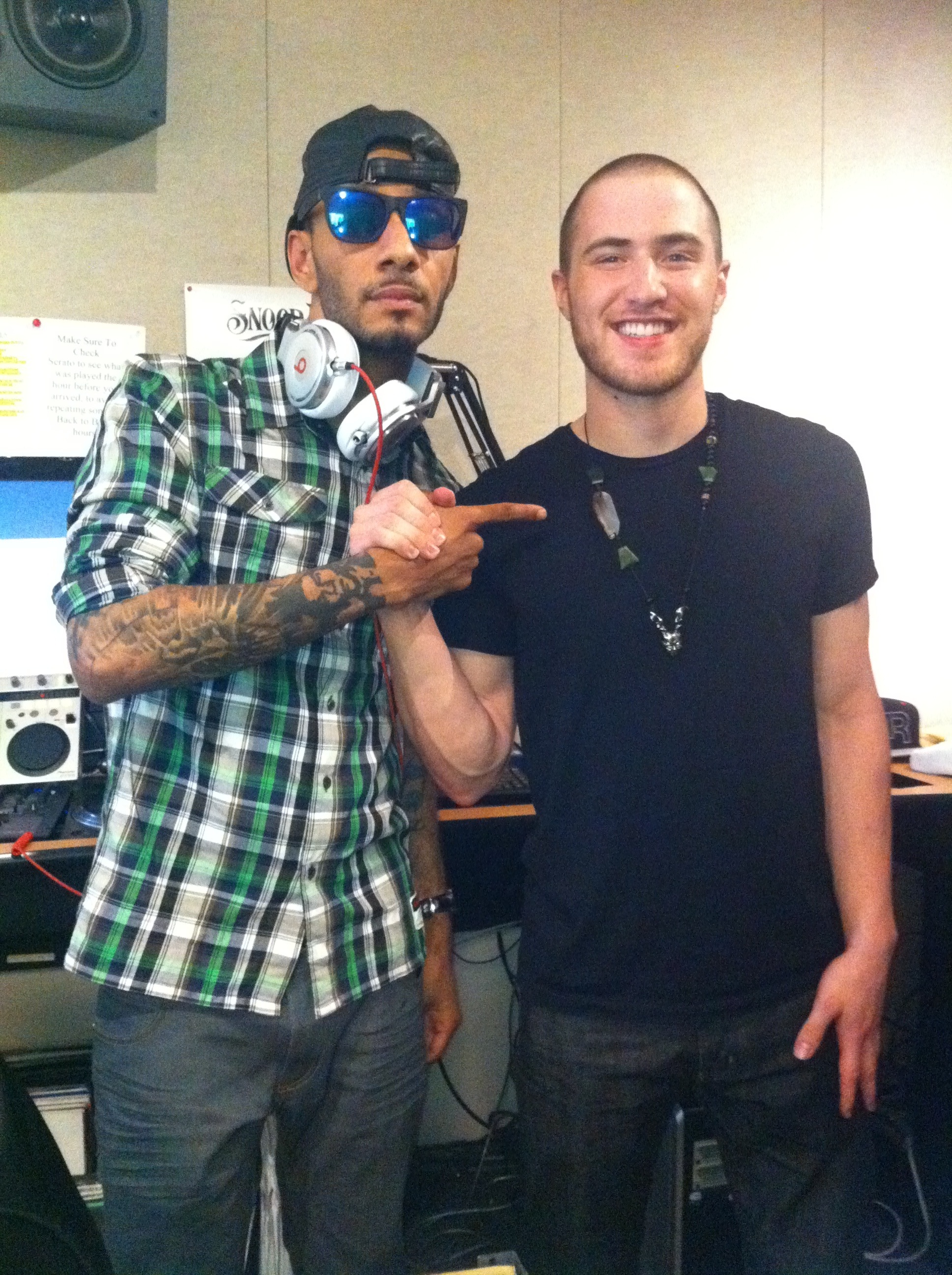 Swizz Beatz and Mike Posner - Las Vegas, NV 5/6/11
