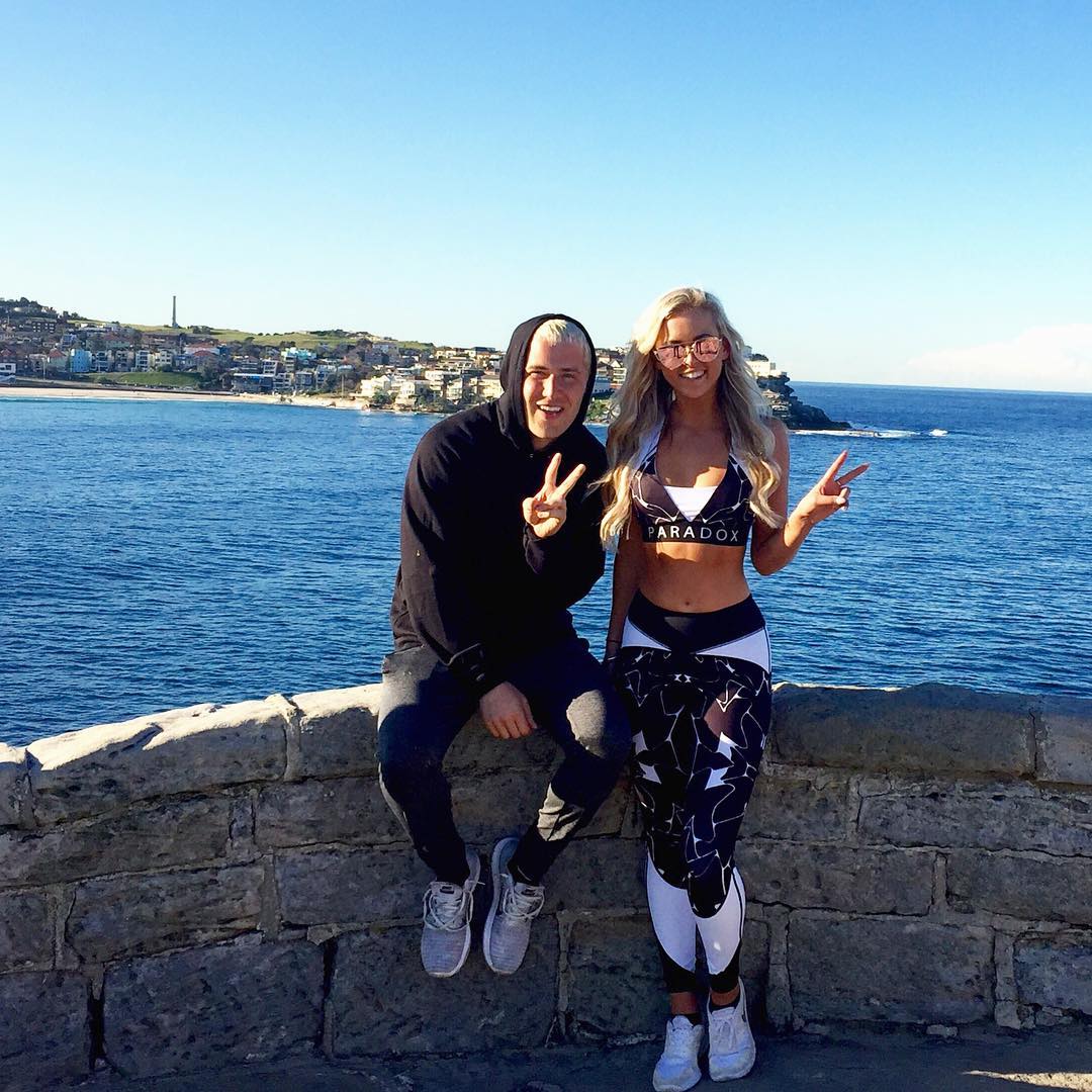 Mike Posner at Bondi Beach in Sydney, New South Wales, Australia on June 29, 2016
