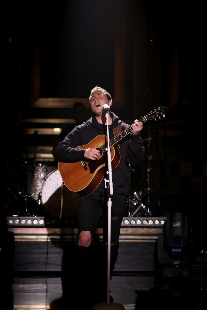 Mike Posner Performing on The Tonight Show Starring Jimmy Fallon
