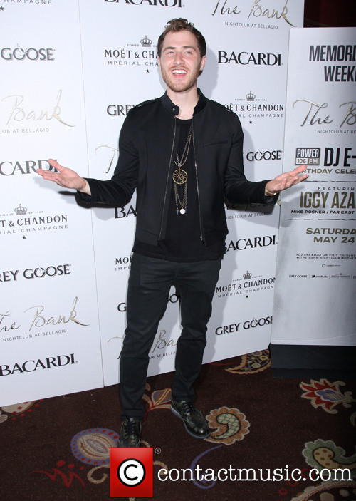 Mike Posner at The Bank Nightclub for DJ E-Man's Birthday Celebration in Las Vegas, NV 5/24/14
Photo by contactmusic.com
