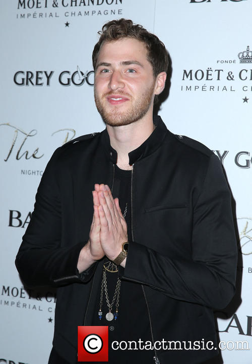 Mike Posner at The Bank Nightclub for DJ E-Man's Birthday Celebration in Las Vegas, NV 5/24/14
Photo by contactmusic.com

