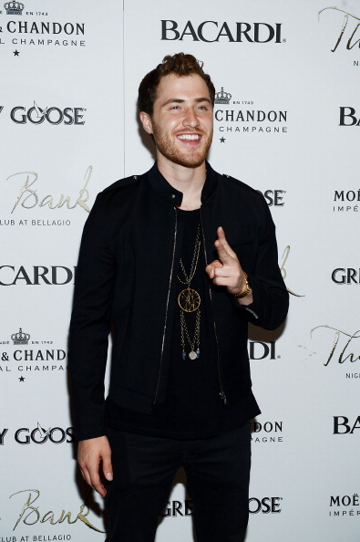 Mike Posner at The Bank Nightclub for DJ E-Man's Birthday Celebration in Las Vegas, NV 5/24/14
