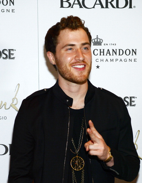 Mike Posner at The Bank Nightclub for DJ E-Man's Birthday Celebration in Las Vegas, NV 5/24/14
