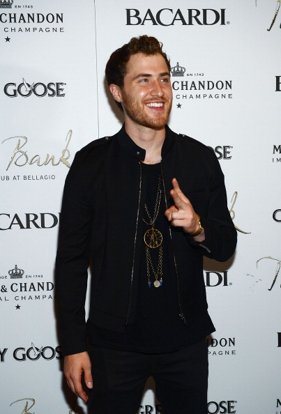 Mike Posner at The Bank Nightclub for DJ E-Man's Birthday Celebration in Las Vegas, NV 5/24/14
