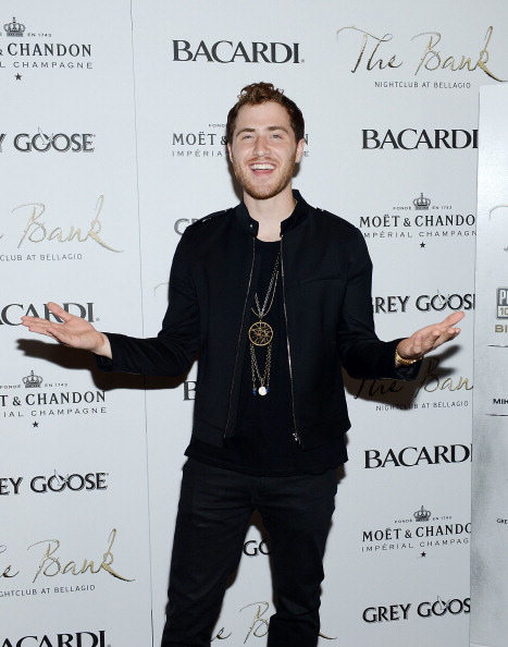 Mike Posner at The Bank Nightclub for DJ E-Man's Birthday Celebration in Las Vegas, NV 5/24/14
