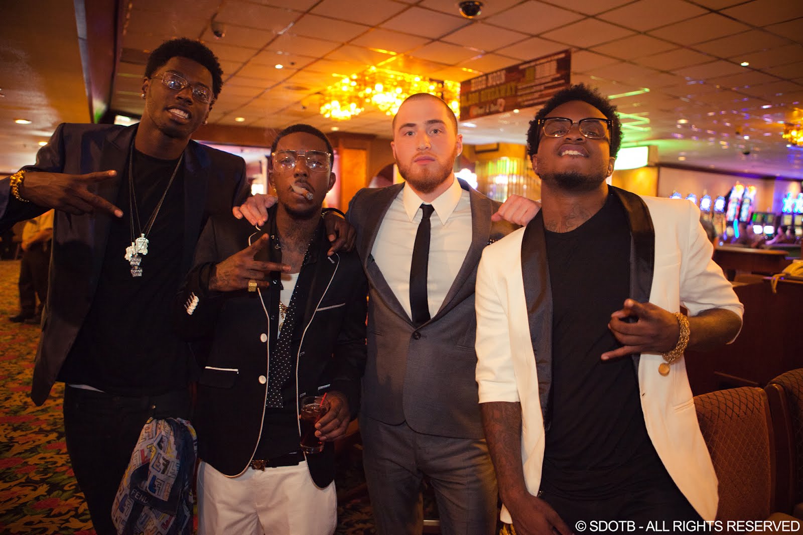 Travis Porter and Mike Posner
Photo by S Dot B Photography
