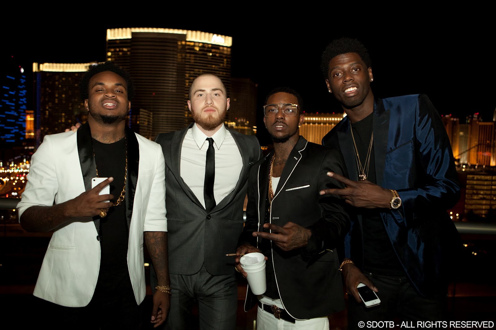 Travis Porter and Mike Posner
Photo by S Dot B Photography
