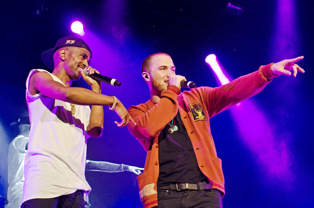 Big Sean and Mike Posner performing
Photo by Doug Coombe
Billboard.com
