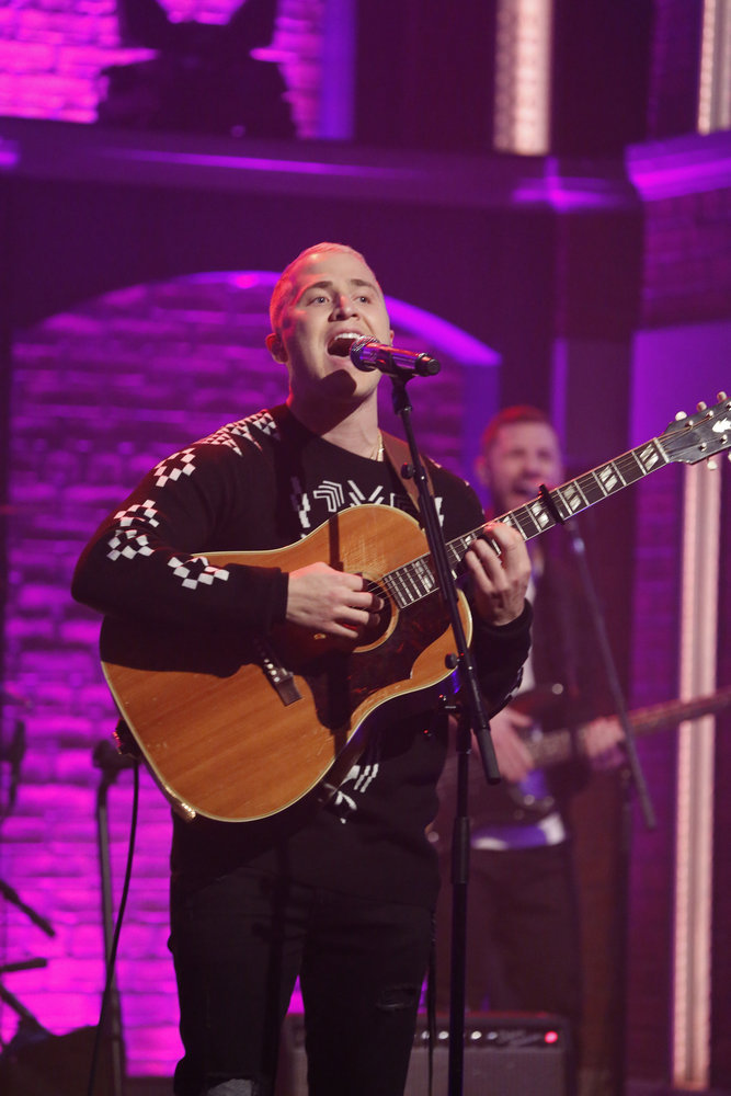 Mike Posner Performs 