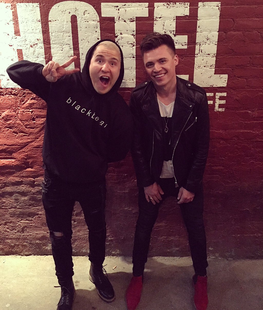 Mike Posner and Shawn Hook
Credit: Shawn Hook
