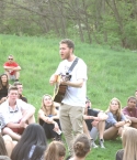 Mike Posner performing at Nichols Arboretum in Ann Arbor, MI