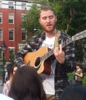 Mike Posner at Washington Square Park in New York, NY on June 9, 2015