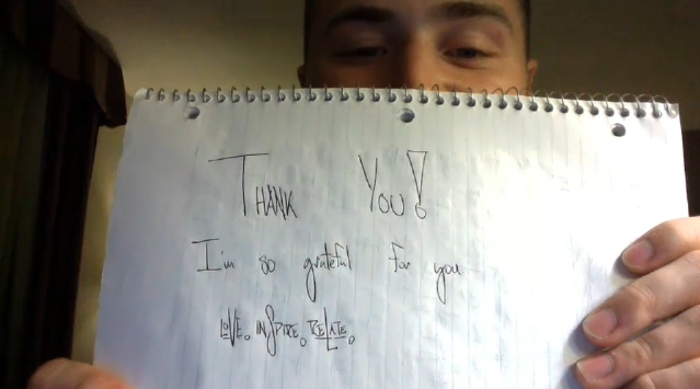 Mike Posner did a live Ustream Q&A with his fans 7/16/13
