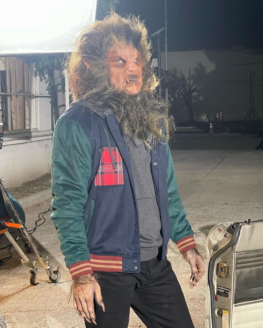 Mike Posner behind the scenes of the "Howling At The Moon" music video
Photo credit: Makeup Artist - Alan Gonzalez Jr.
