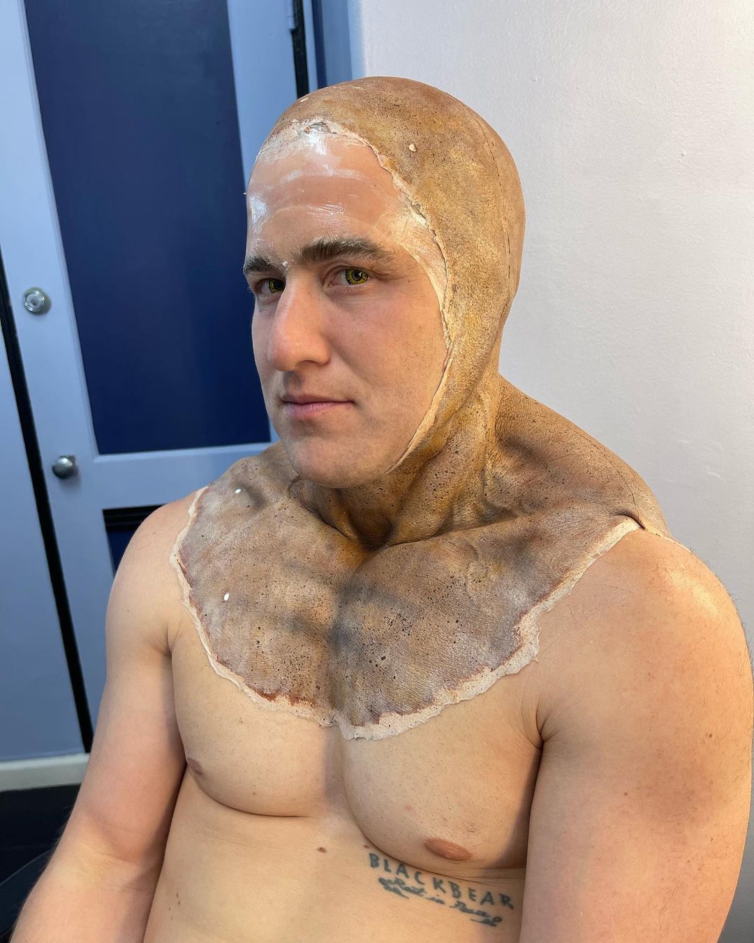 Mike Posner behind the scenes of the "Howling At The Moon" music video
Photo credit: Makeup Artist - Alan Gonzalez Jr.
