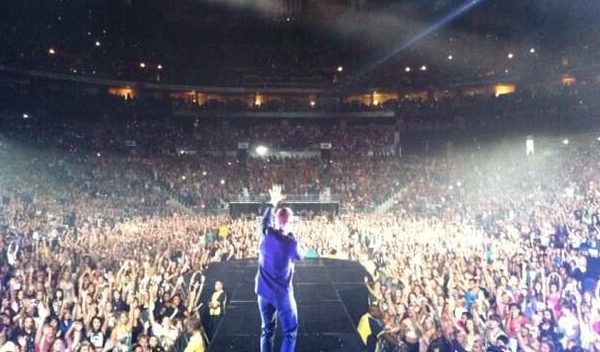 Mike Posner on the Believe Tour at Nationwide Arena in Columbus – July 12
