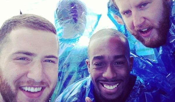Mike Posner Visits Niagara Falls