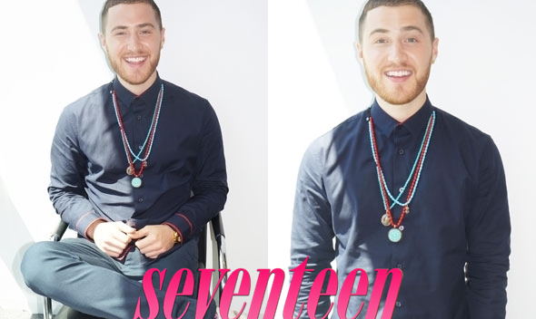 Mike Posner Sits Down With Seventeen Magazine