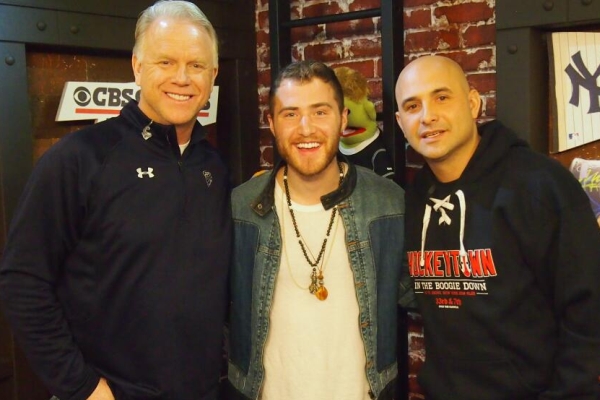 Mike Posner on the Boomer & Carton Morning Extravaganza