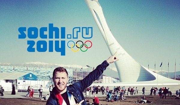 Mike Posner at The Sochi 2014 Winter Olympics