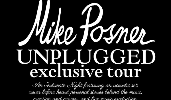 Mike Posner Announces Unplugged Tour