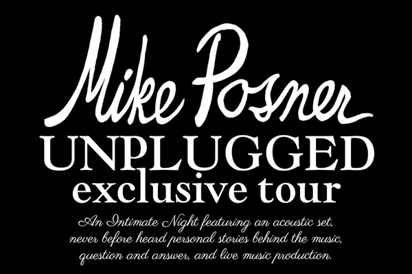 Mike Posner Announces Unplugged Tour