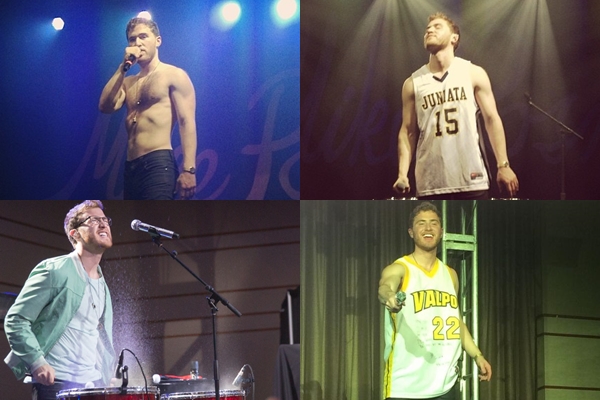 Mike Posner at Valparaiso University and Juniata College