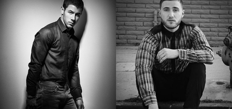 Mike Posner in the Recording Studio with Nick Jonas – Day 2