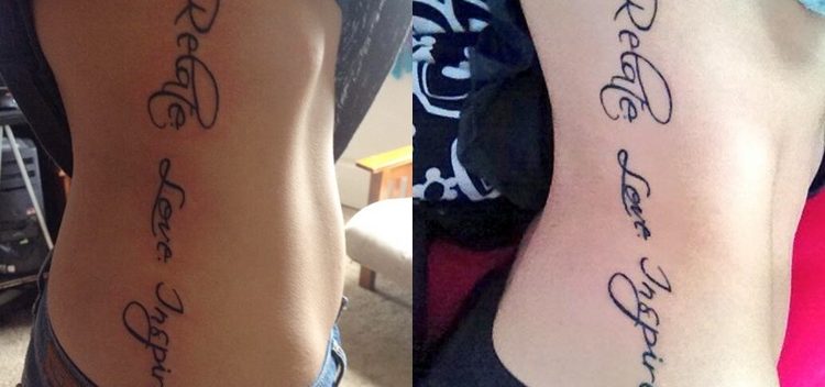 Fan #4 Gets Tattoo of Mike Posner’s Motto ‘Relate. Love. Inspire.’