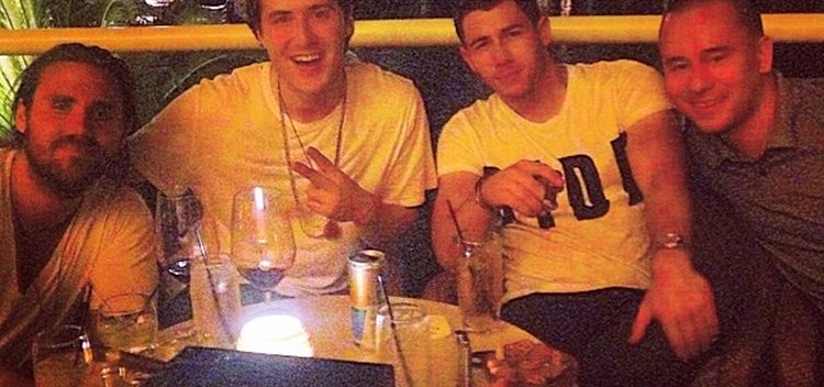 Mike Posner Parties with Nick Jonas in Las Vegas