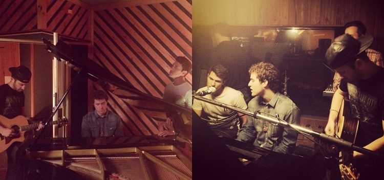 Mike Posner and Timeflies Film PopCrush ‘The Collaboration Room’
