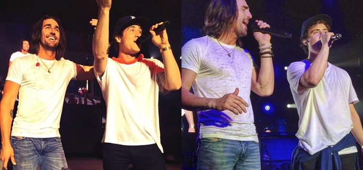 Mike Posner & Jake Owen Perform “Cooler Than Me” – The Greek Theatre