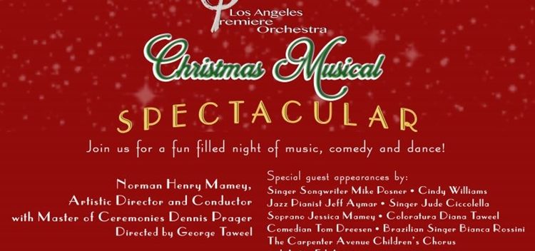 Mike Posner to Perform at the Los Angeles Premiere Orchestra’s ‘Christmas Musical Spectacular’