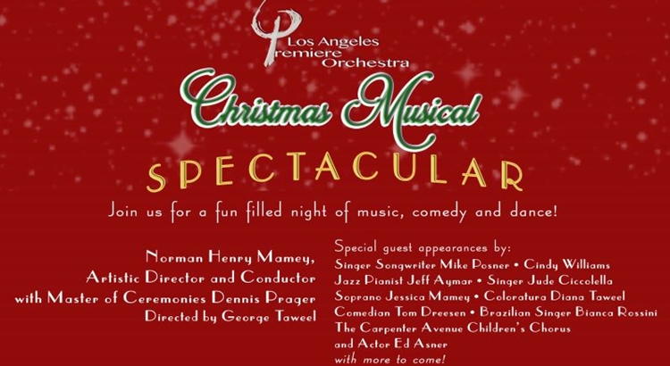 Mike Posner to Perform at the Los Angeles Premiere Orchestra’s ‘Christmas Musical Spectacular’