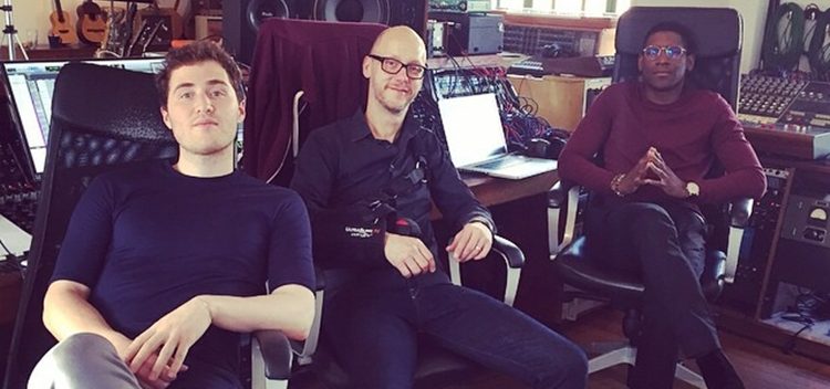 Mike Posner in the Studio with Martin Terefe and Labrinth